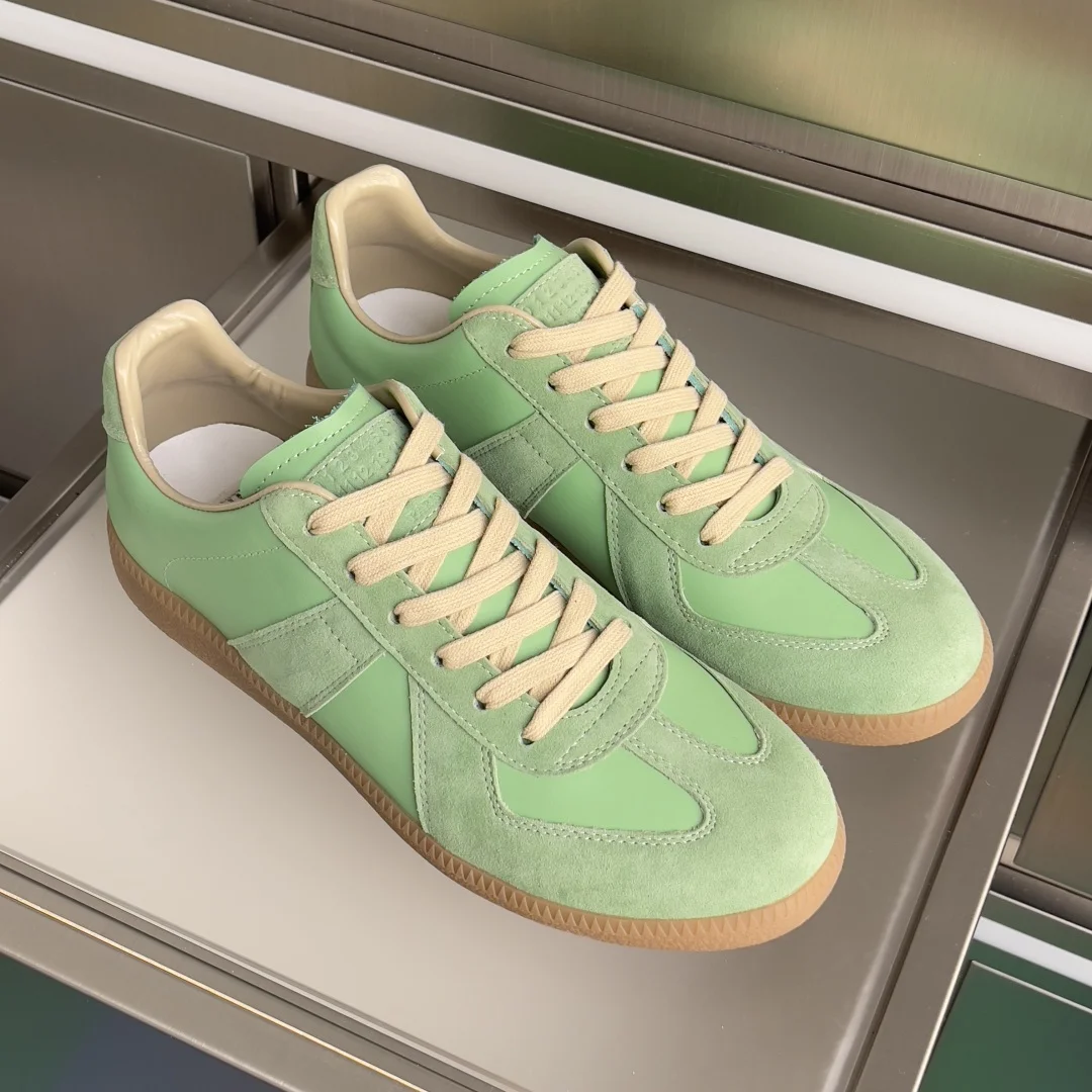 MAISON MARGIELA Sneakers Green-Tan B50202609110419 - Image 3