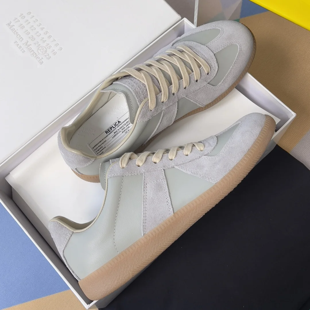 MAISON MARGIELA Sneakers Grey-Tan B50202609110416 - Image 4