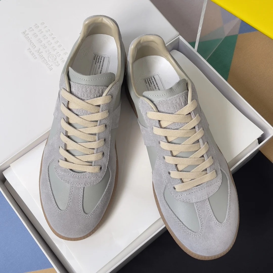 MAISON MARGIELA Sneakers Grey-Tan B50202609110416 - Image 5