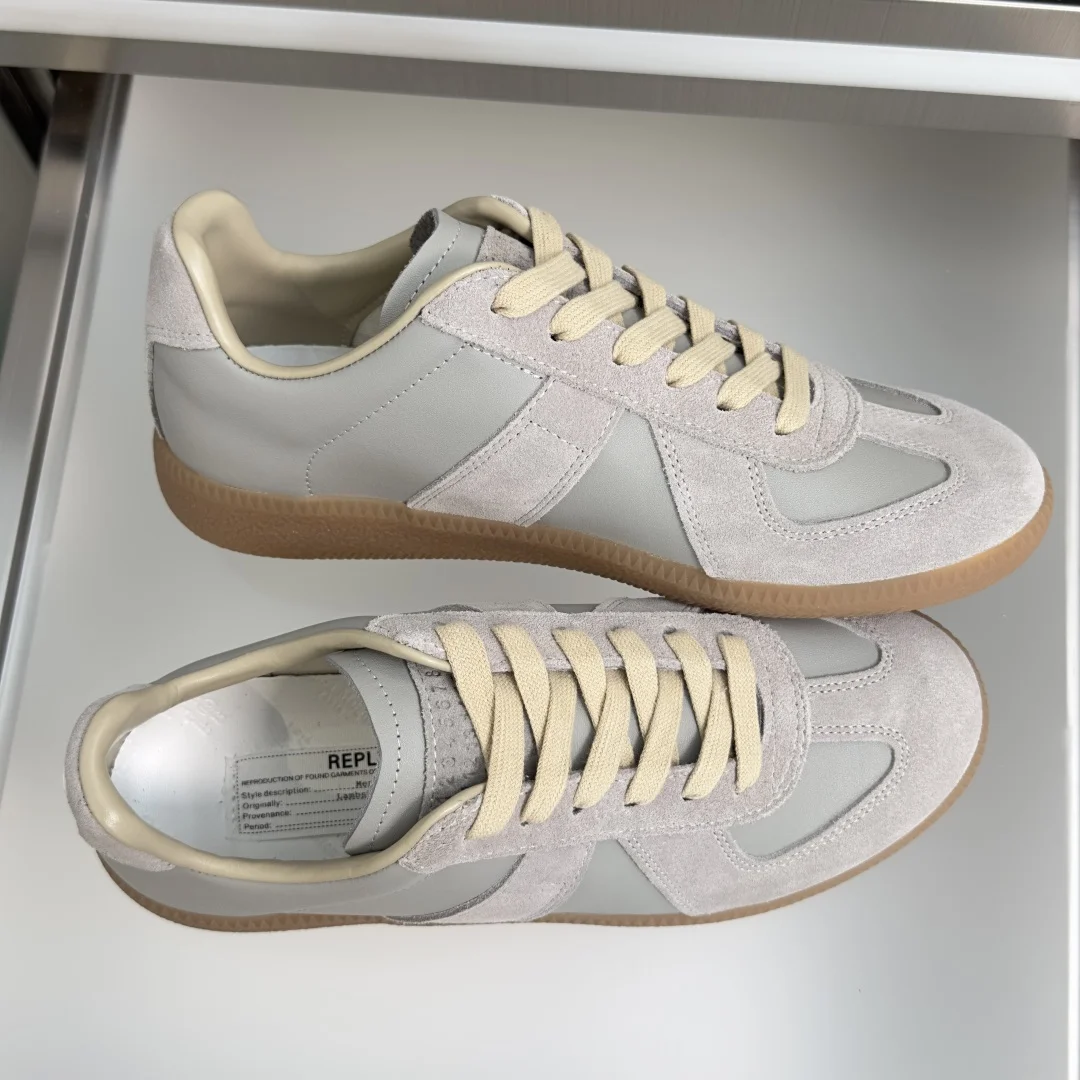 MAISON MARGIELA Sneakers Grey-Tan B50202609110429 - Image 5