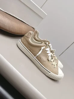 Alternative view of MAISON MARGIELA Sneakers Leather Canvas Brown-White EU35-44 C00202609111574
