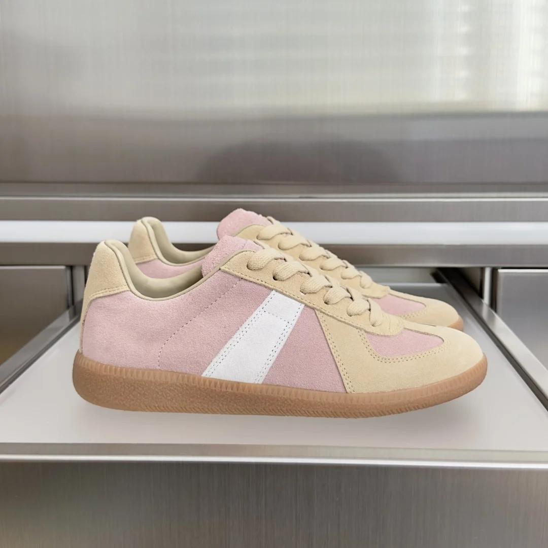 MAISON MARGIELA Sneakers Leather Pink-Beige EU35-47 B50202609110430