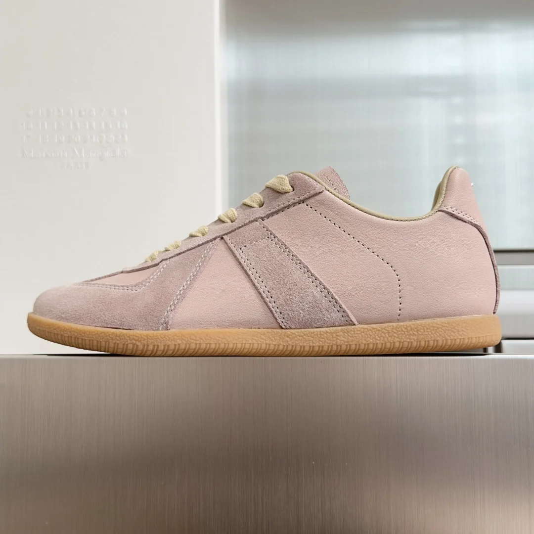 MAISON MARGIELA Sneakers Leather Pink-Beige EU35-47 B60202609110435 - Image 2