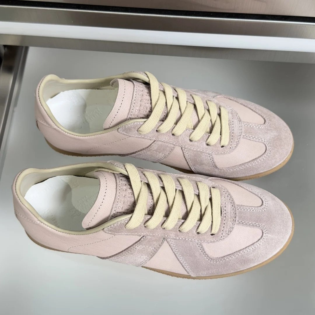 MAISON MARGIELA Sneakers Leather Pink-Beige EU35-47 B60202609110435 - Image 3