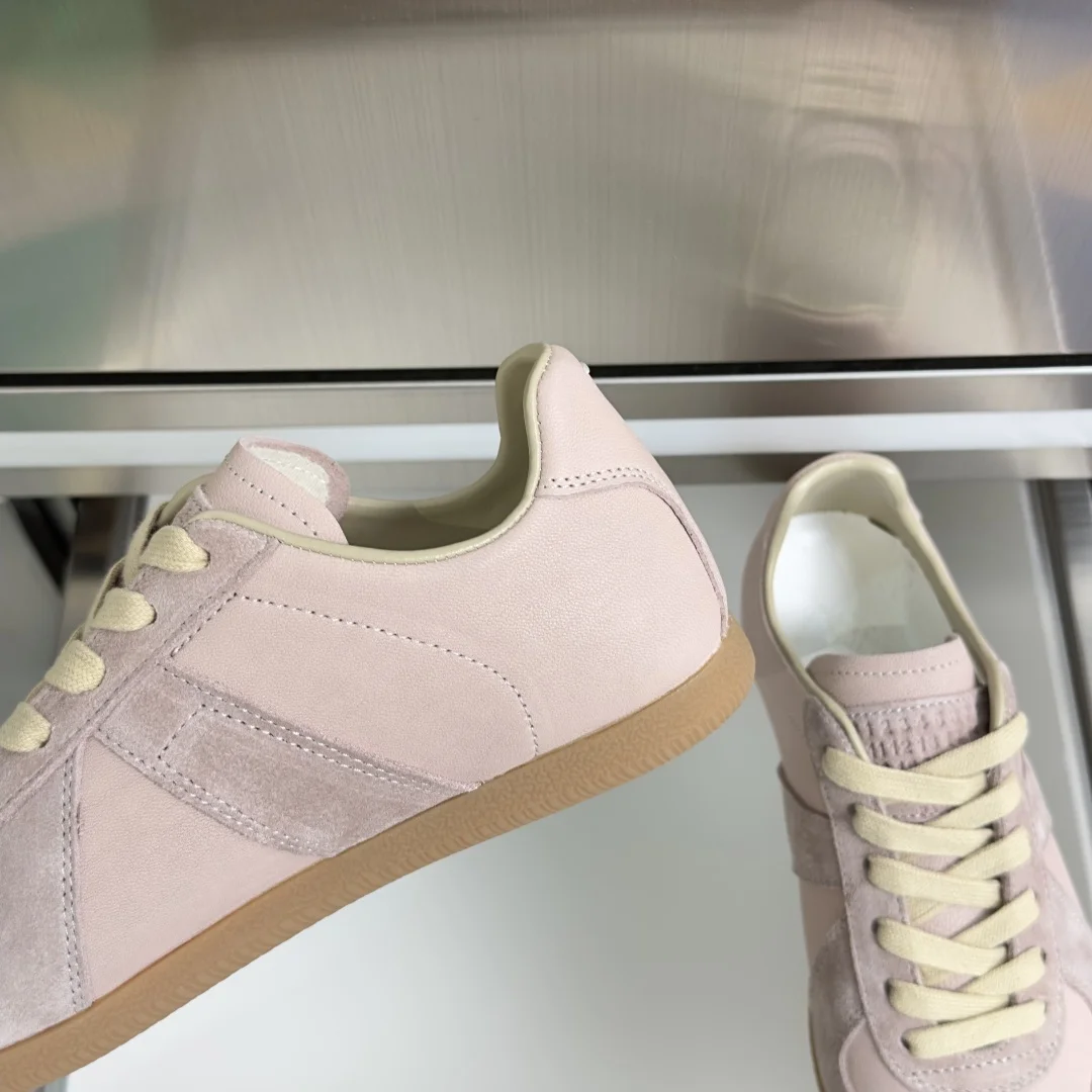 MAISON MARGIELA Sneakers Leather Pink-Beige EU35-47 B60202609110435 - Image 7
