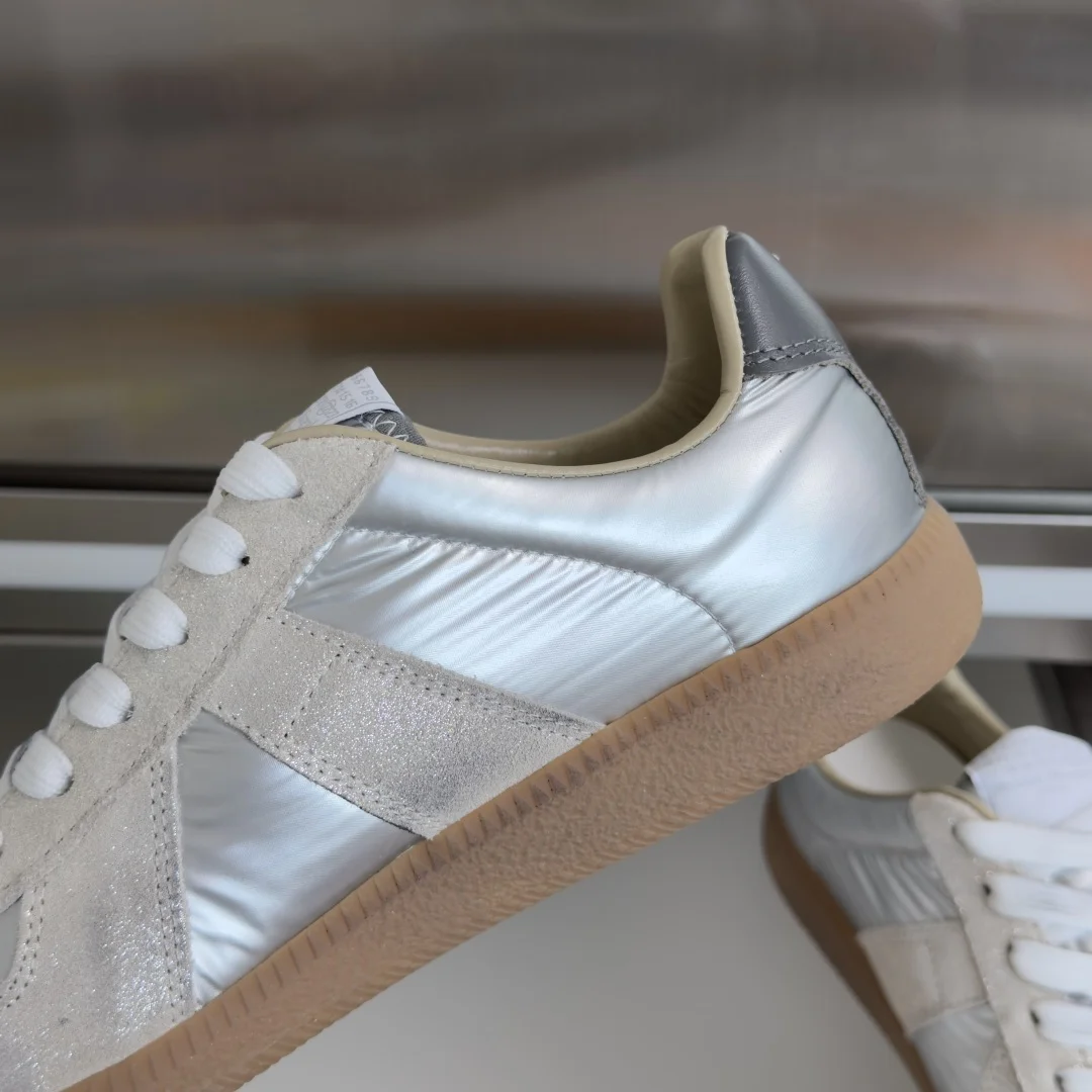MAISON MARGIELA Sneakers Silver-Brown B50202609110414 - Image 7
