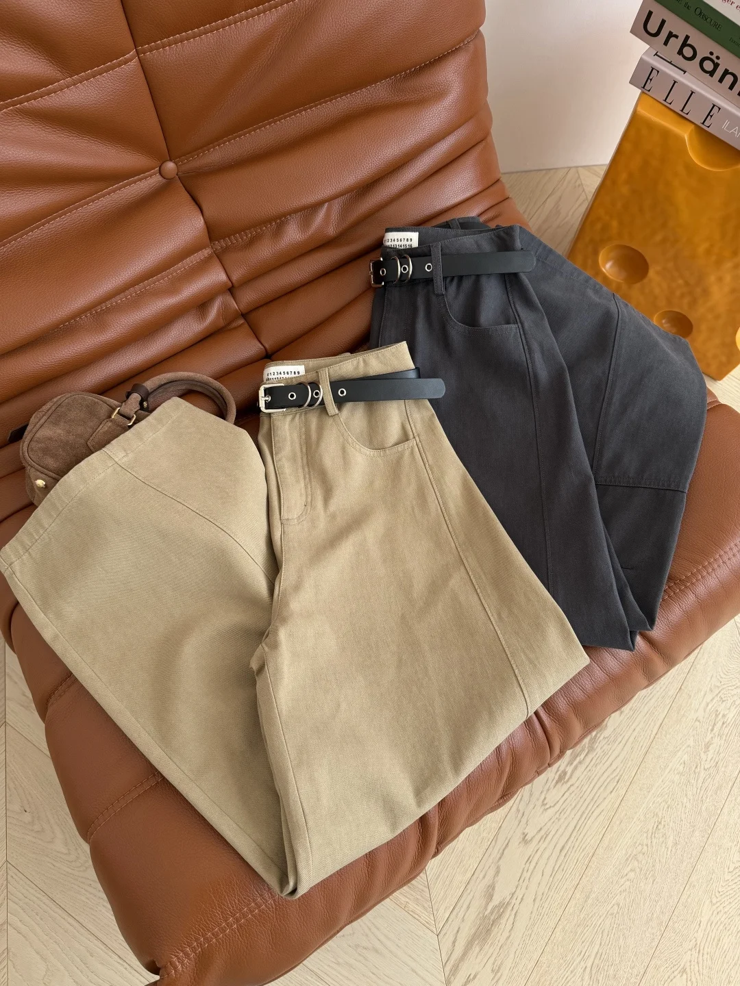 MAISON MARGIELA Trousers Cotton Blend Khaki-Gray S-L B75202609060810