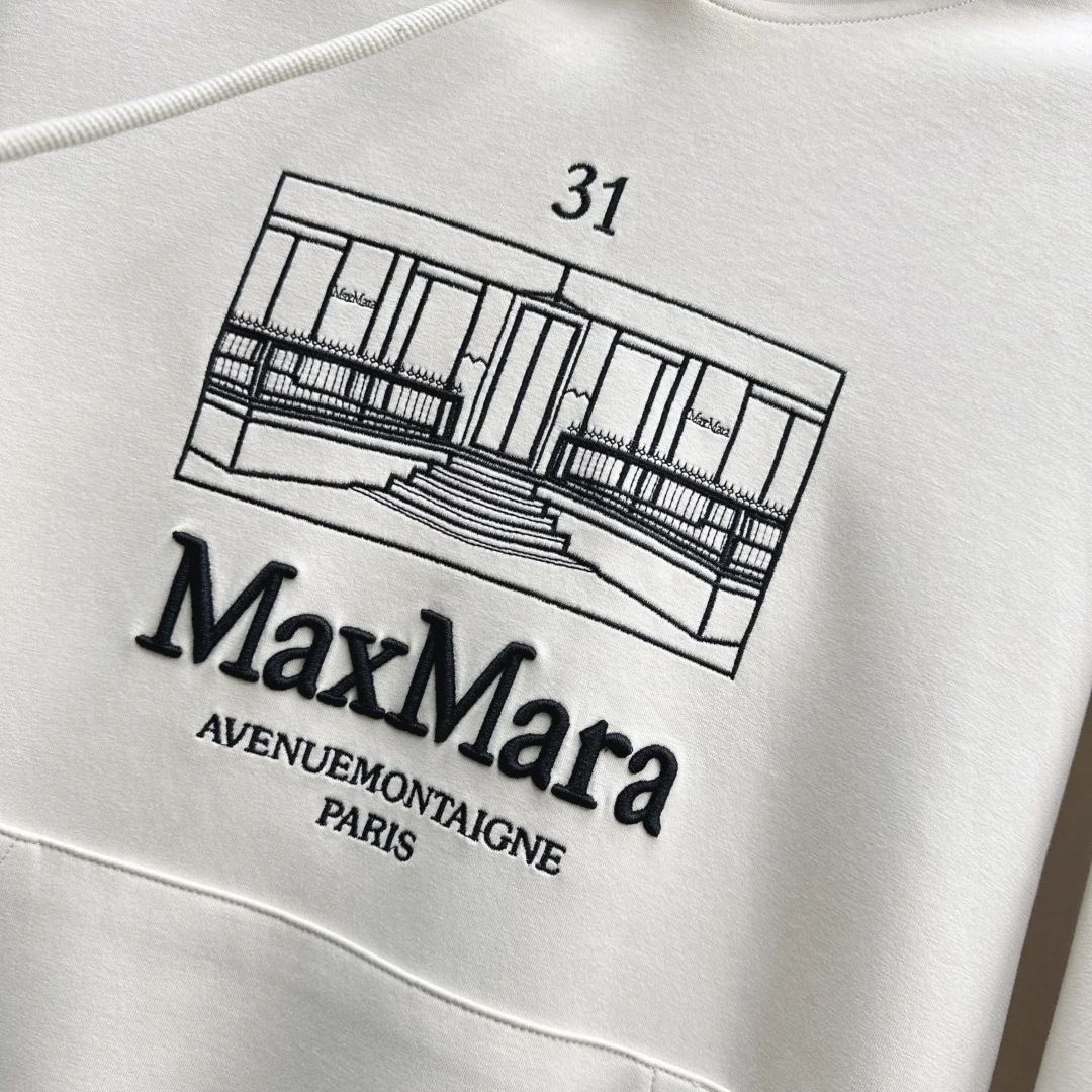 MAX MARA Sweaters Cotton Beige-Black S-M-L D05202609062153 - Image 8