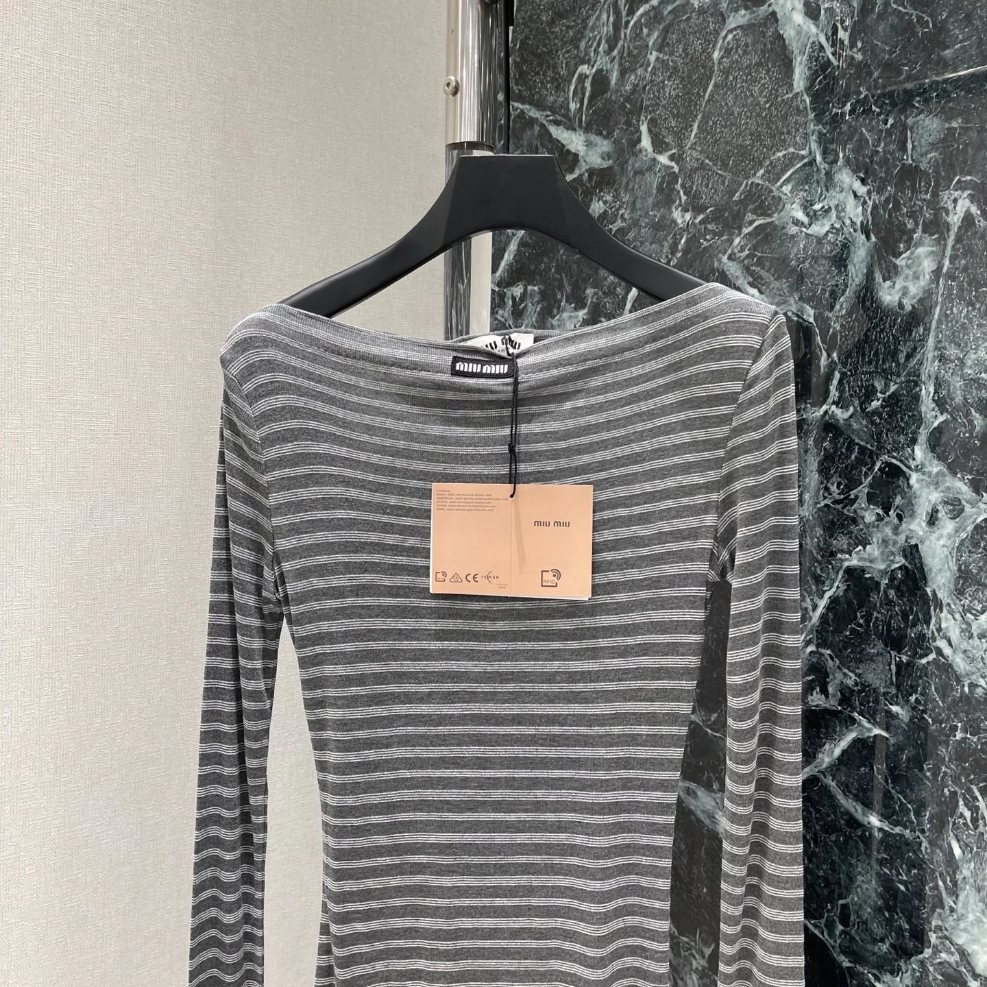MIU MIU Dresses Grey S-L B00202609061641 - Image 2