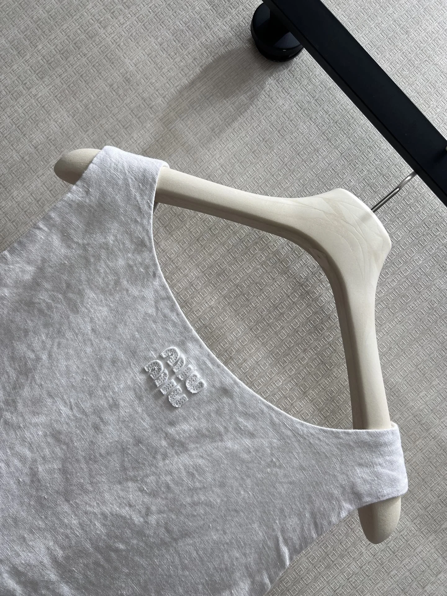 MIU MIU Dresses Linen White 36-40 C05202609061842 - Image 4