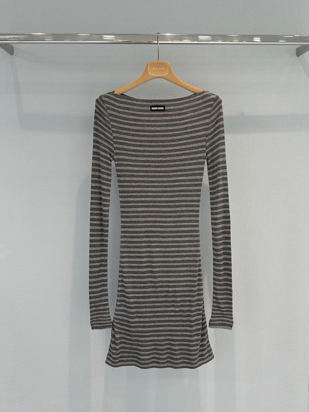 MIU MIU Dresses Silk Grey S-M-L A80202609061239 - Image 3