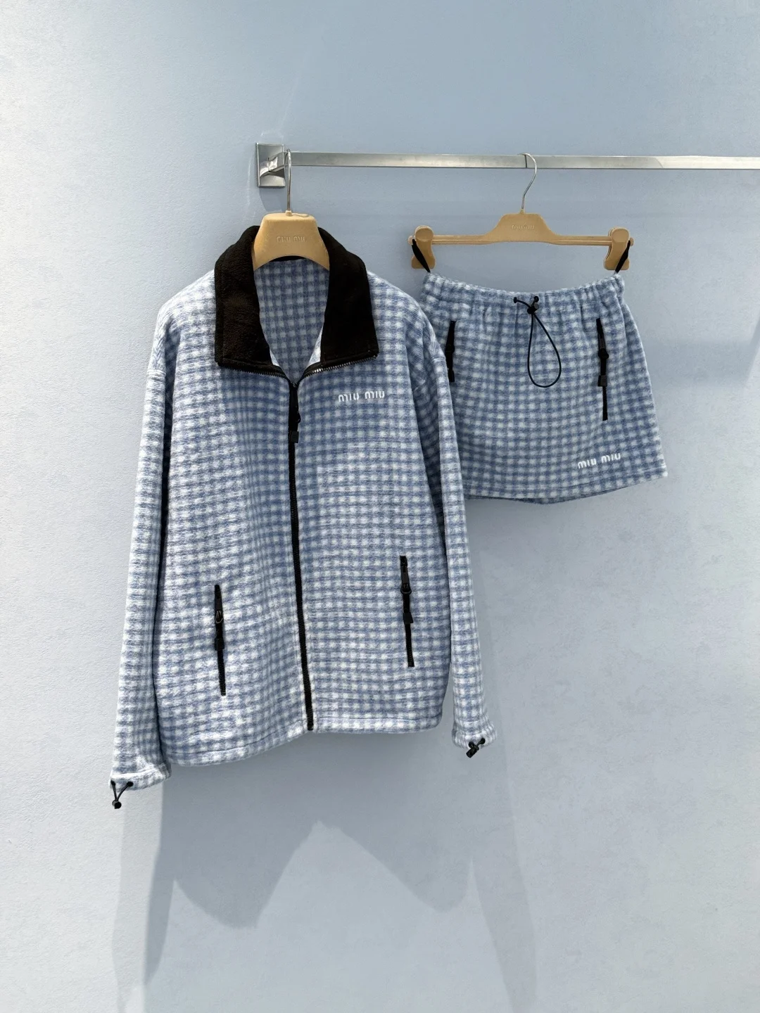 MIU MIU Jackets Blue-Black S-L D20202609062284