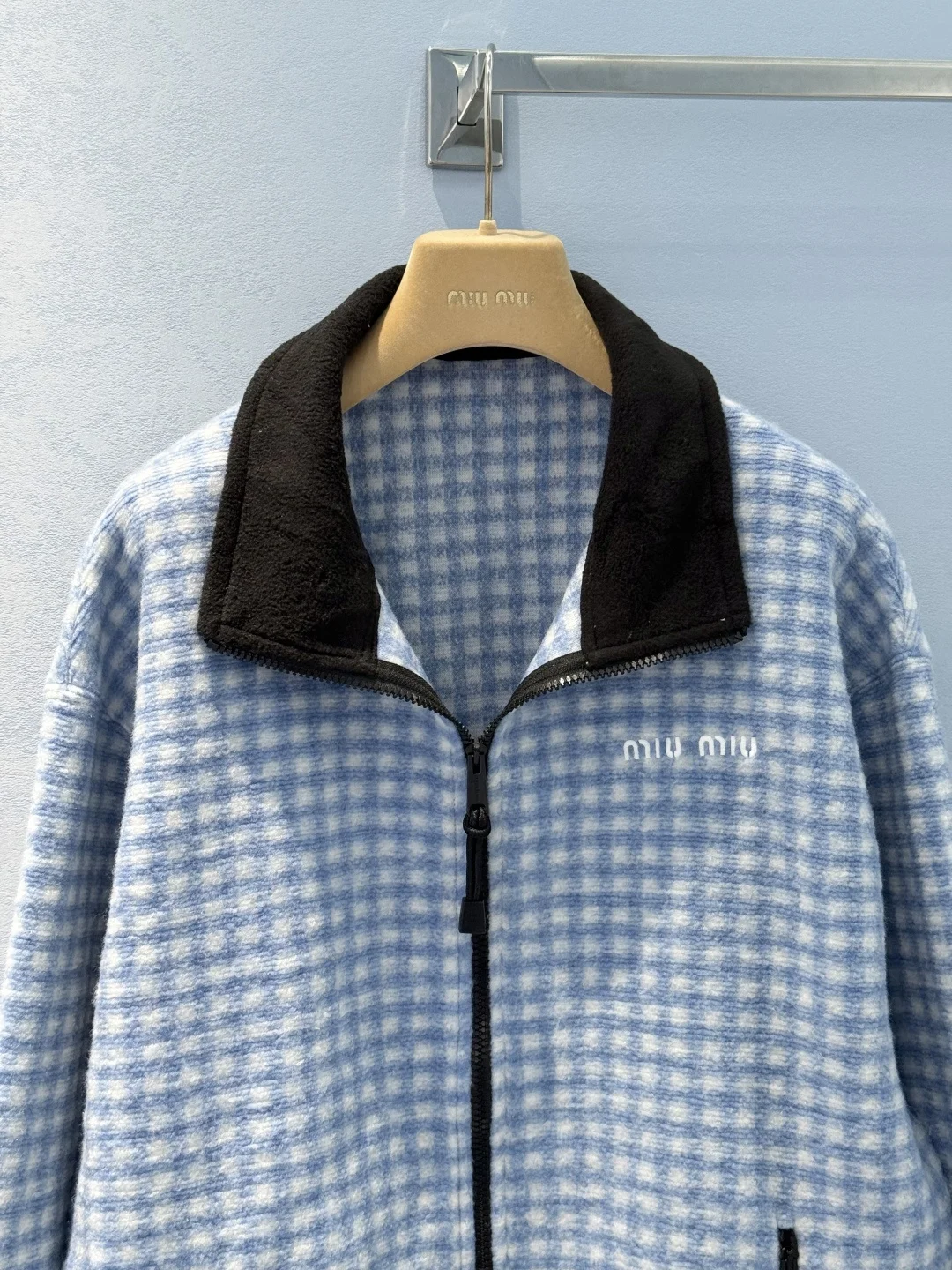 MIU MIU Jackets Blue-Black S-L D20202609062284 - Image 4