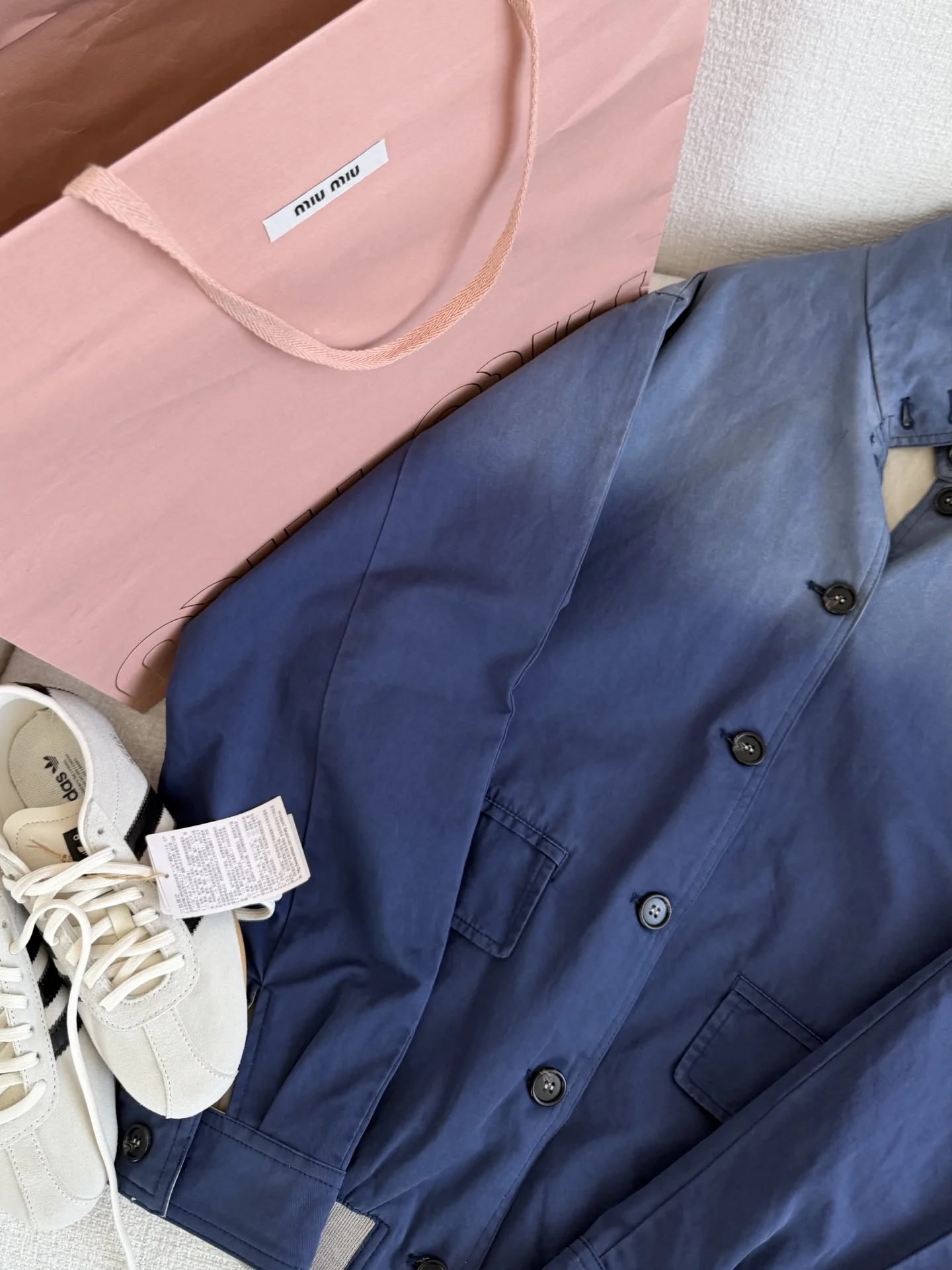 MIU MIU Jackets Blue-Gray S-L E05202609060662 - Image 3