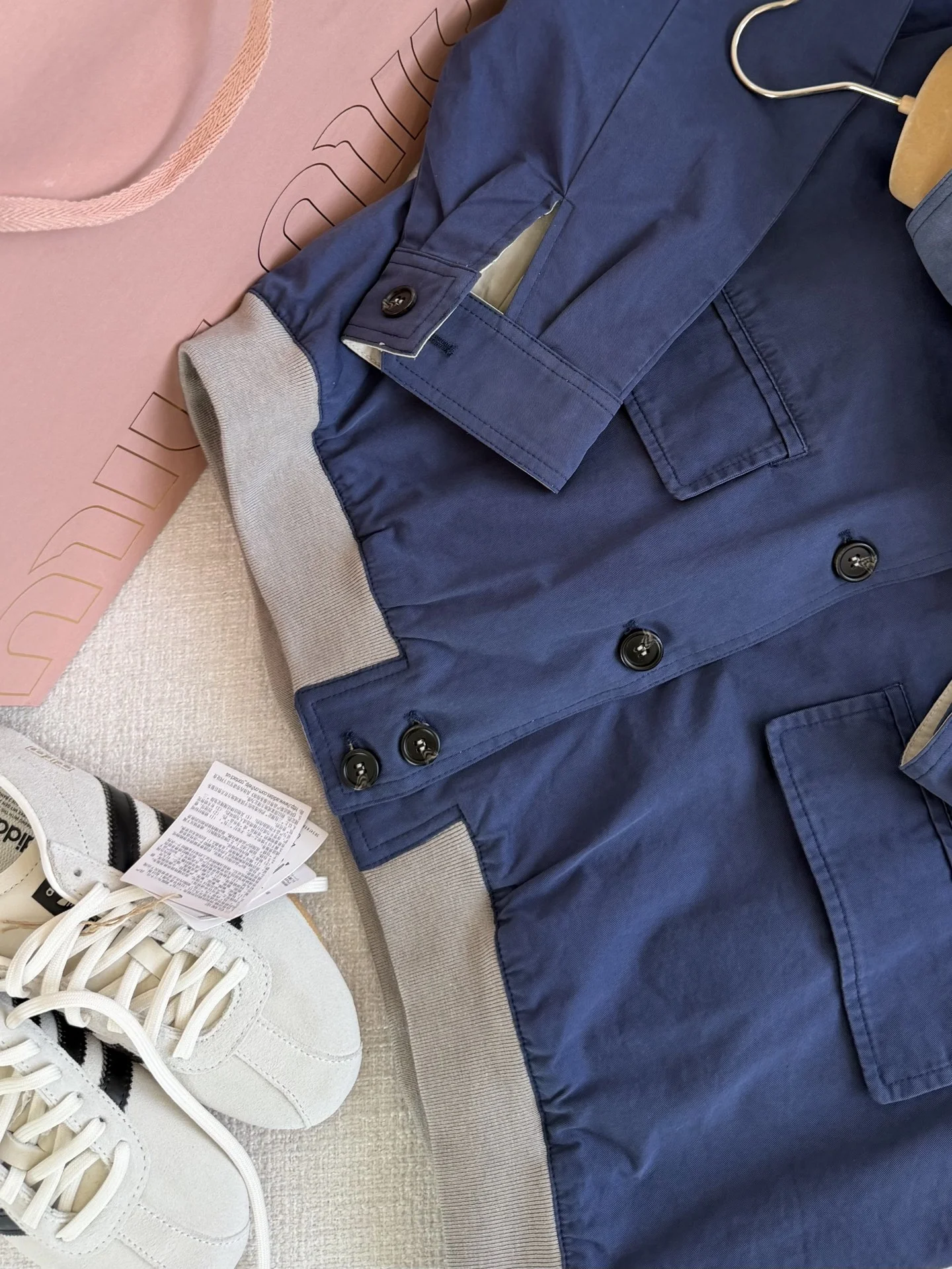 MIU MIU Jackets Blue-Gray S-L E05202609060662 - Image 6