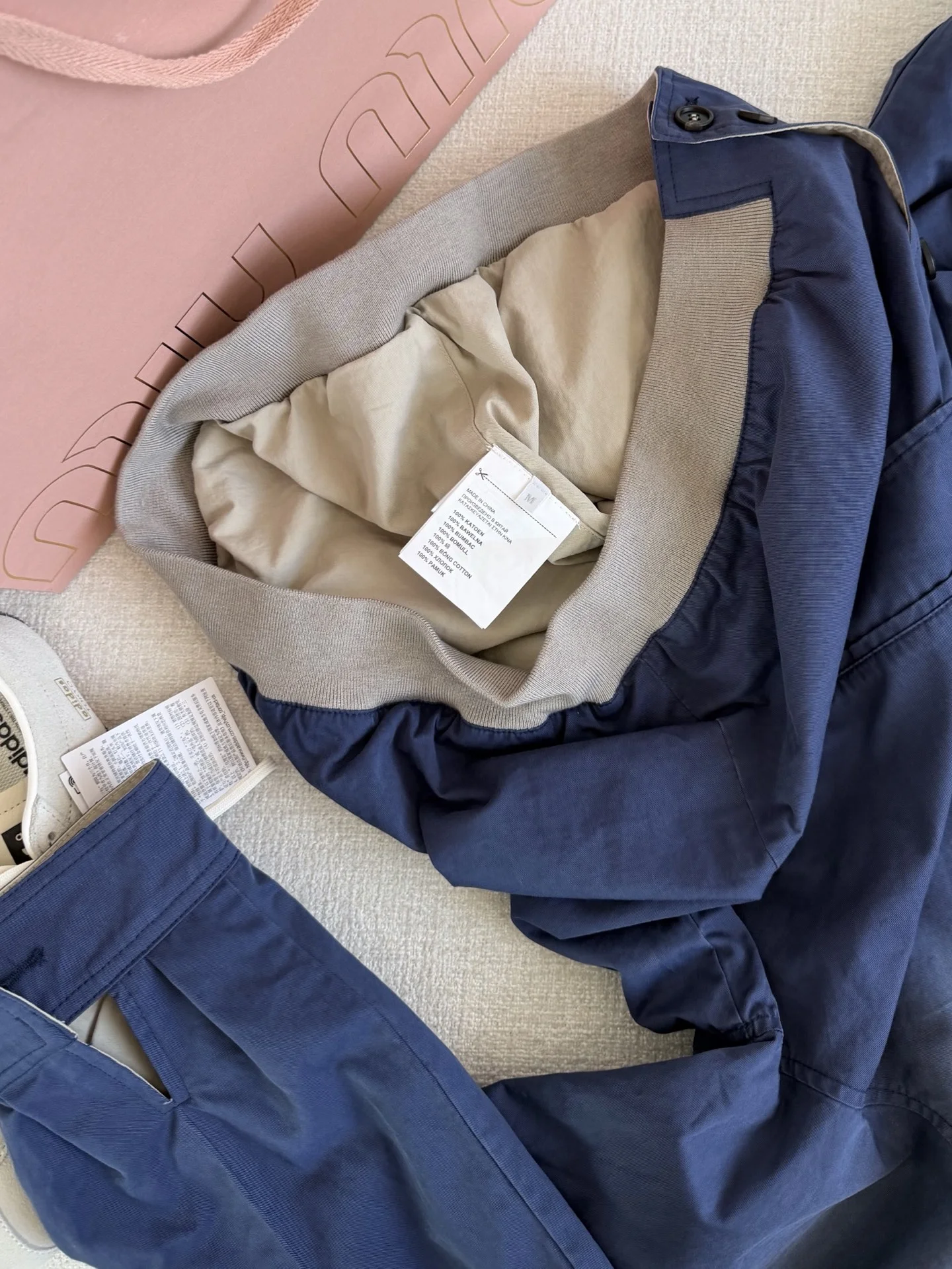 MIU MIU Jackets Blue-Gray S-L E05202609060662 - Image 7