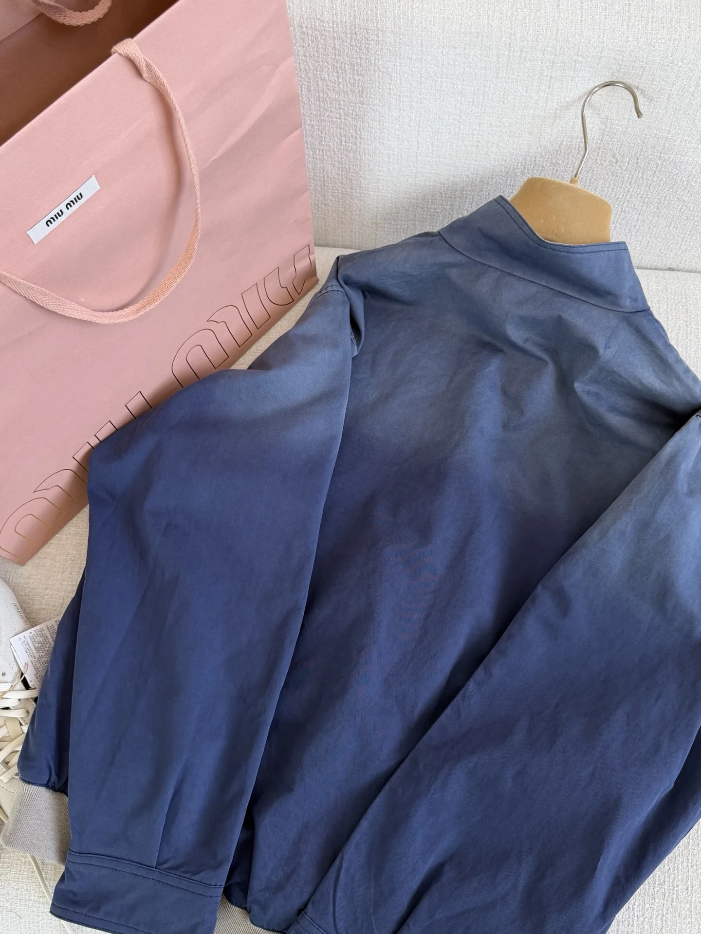 MIU MIU Jackets Blue-Gray S-L E05202609060662 - Image 9
