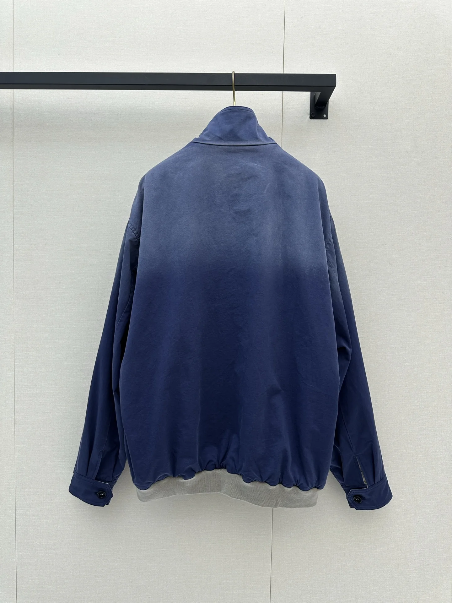 MIU MIU Jackets Cotton Blue-Gray S-L E75202609060771 - Image 7