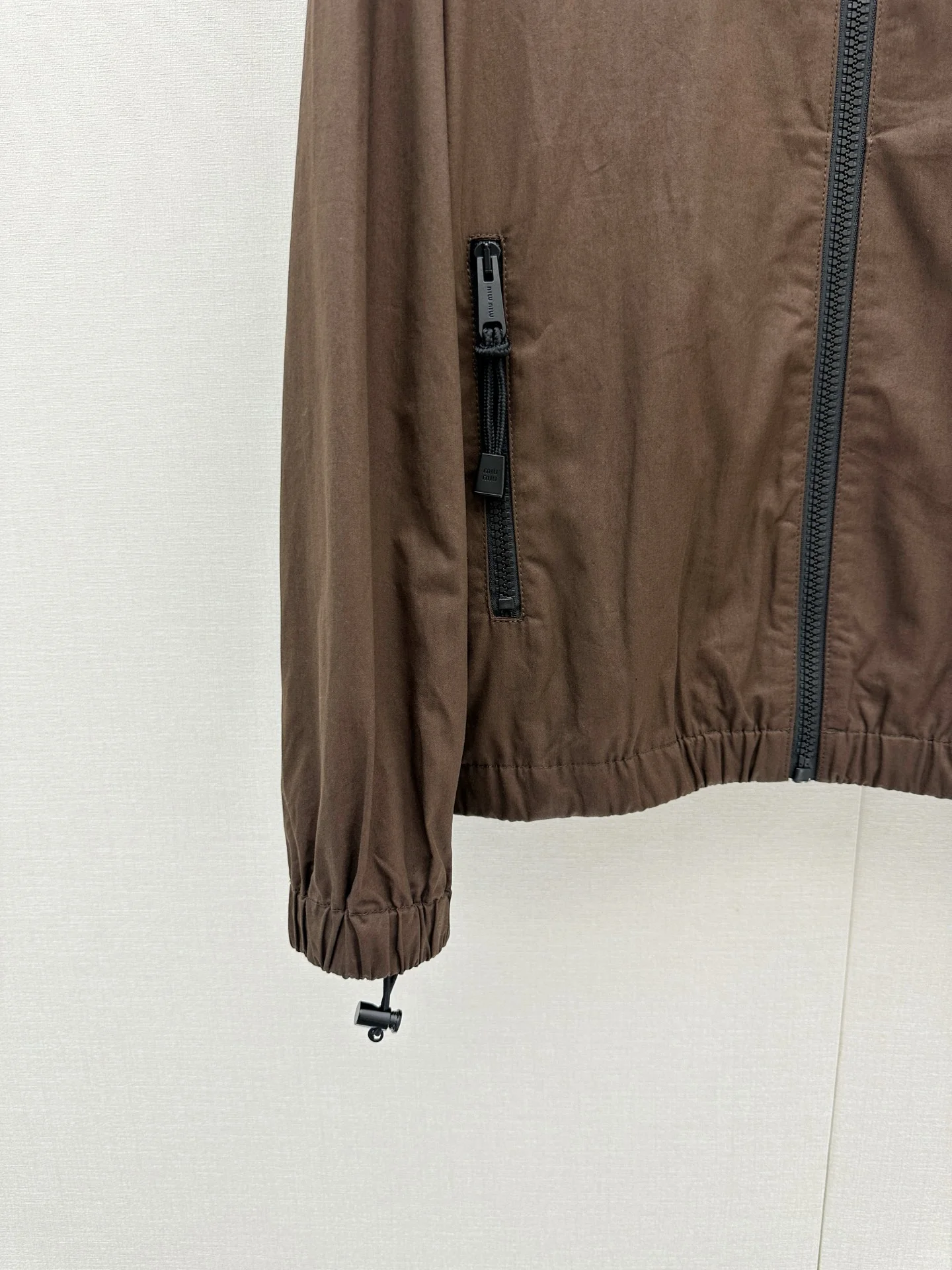 MIU MIU Jackets Cotton Brown-Black S-L C95202609063249 - Image 4