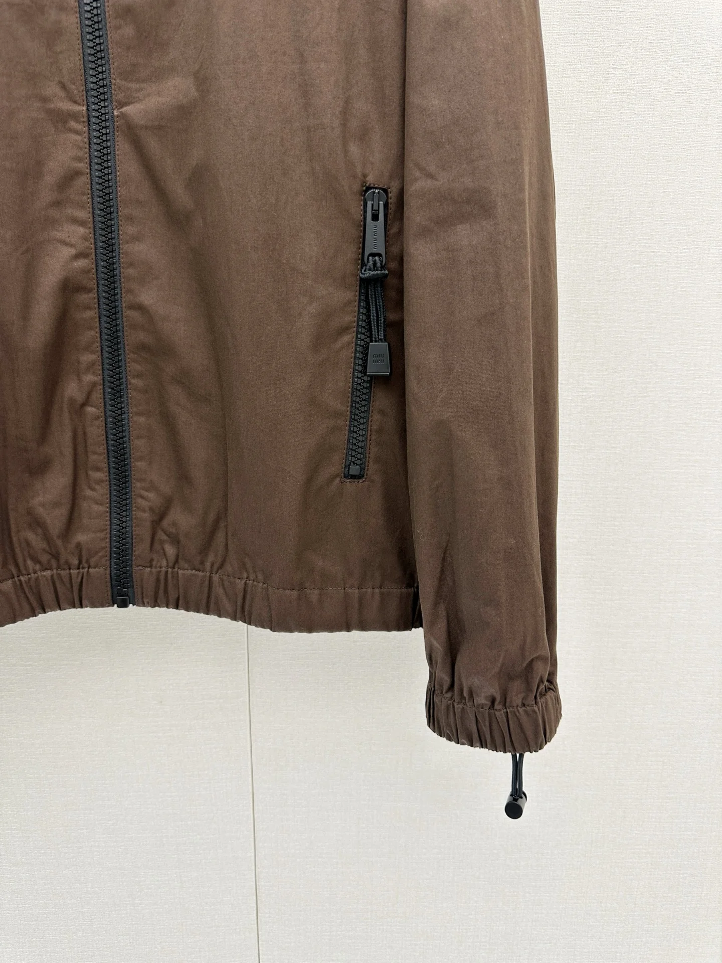 MIU MIU Jackets Cotton Brown-Black S-L C95202609063249 - Image 5