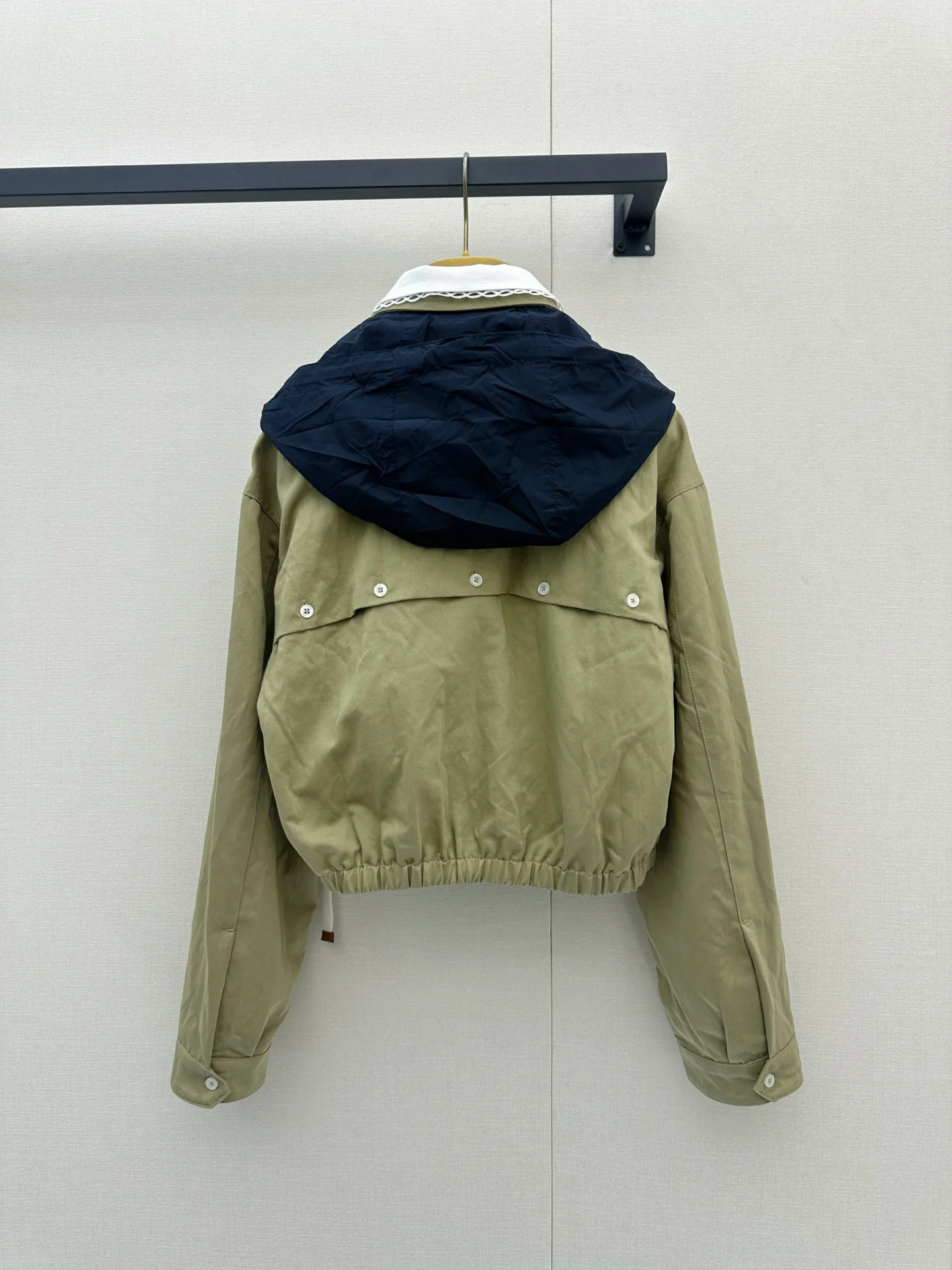 MIU MIU Jackets Cotton Khaki-Navy S-L E15202609063248 - Image 7