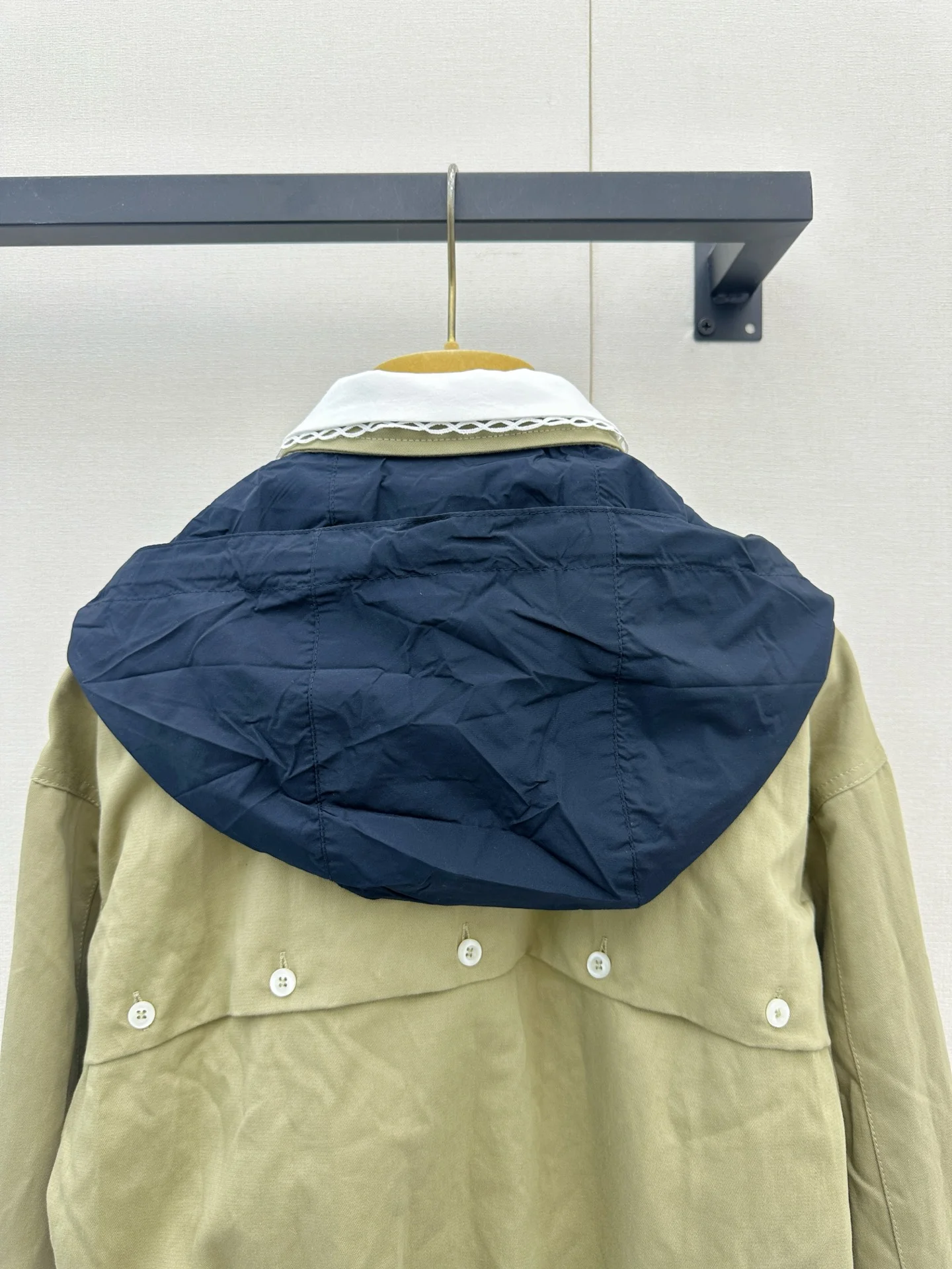 MIU MIU Jackets Cotton Khaki-Navy S-L E15202609063248 - Image 8