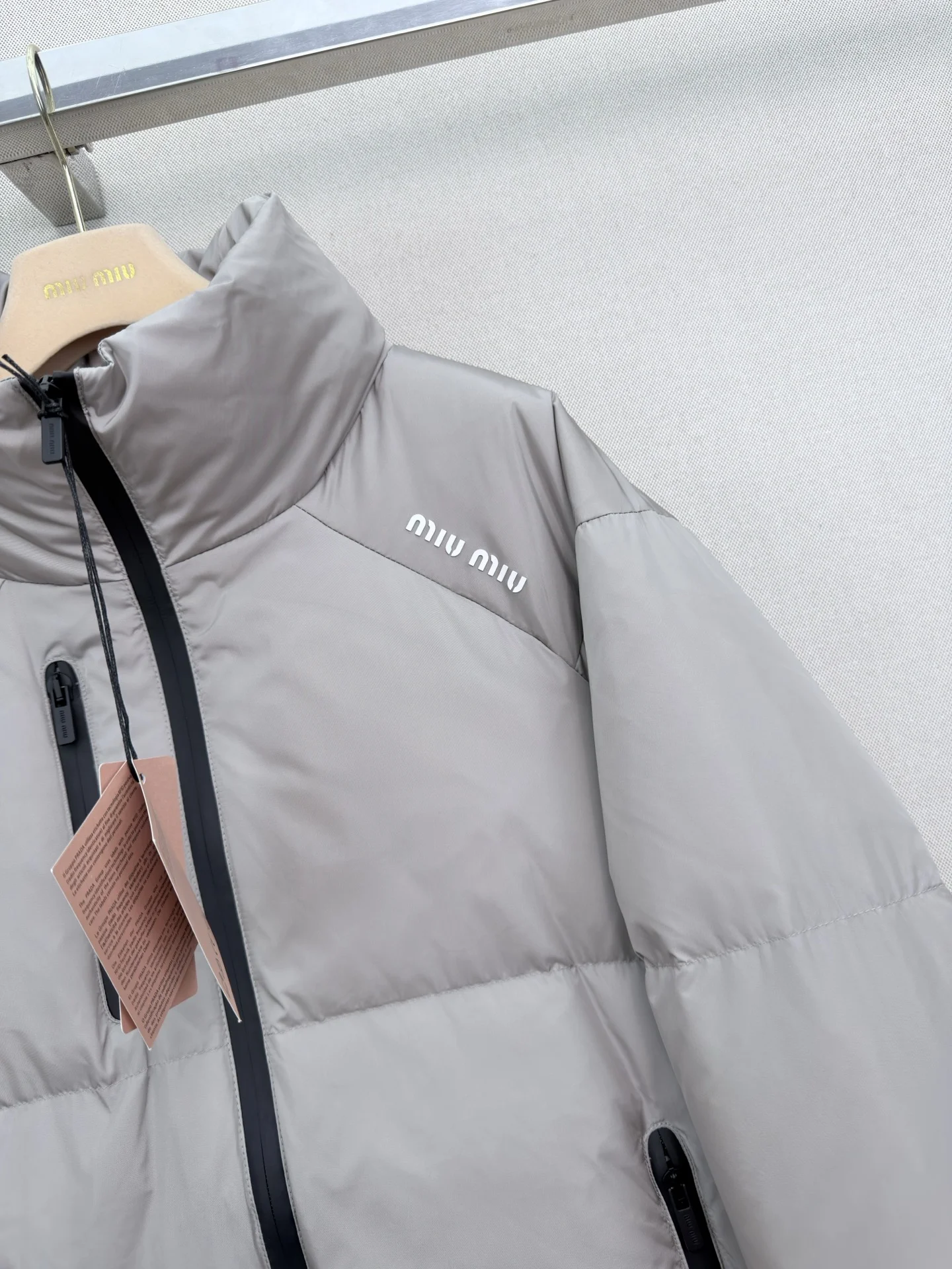 MIU MIU Jackets Gray-Black S-L E90202609061064 - Image 6
