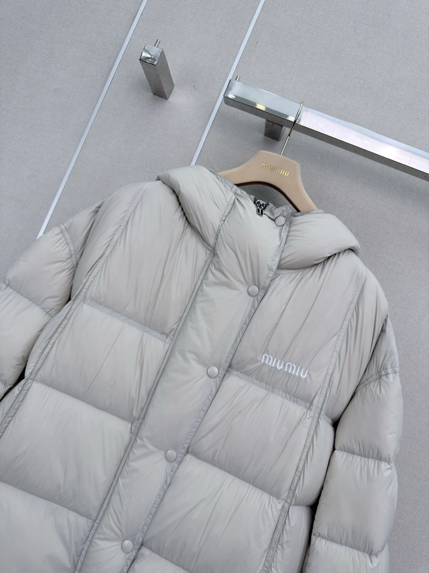 MIU MIU Jackets Gray S-L F10202609061094 - Image 2