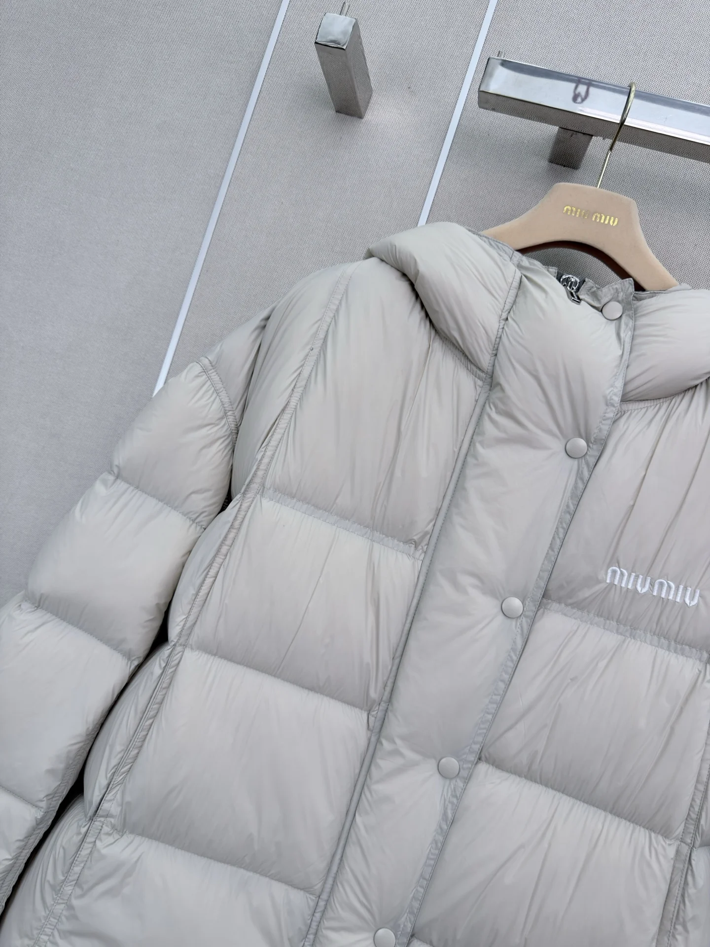 MIU MIU Jackets Gray S-L F10202609061094 - Image 3