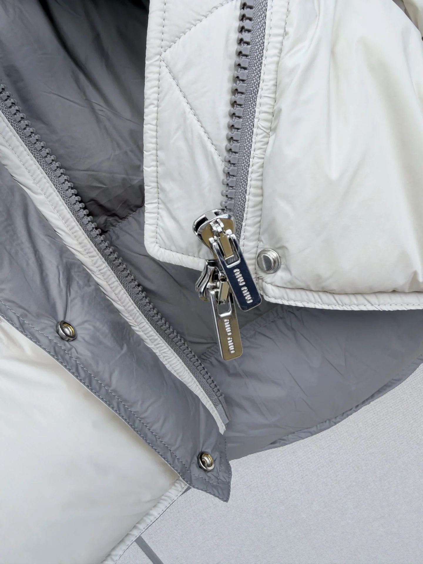 MIU MIU Jackets Gray S-L F10202609061094 - Image 9