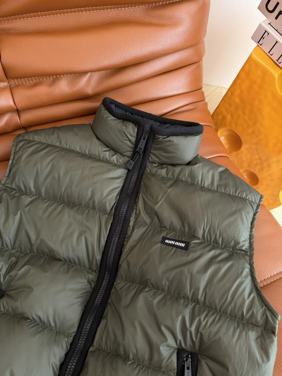 MIU MIU Jackets Green-Black S-L D90202609060360 - Image 2