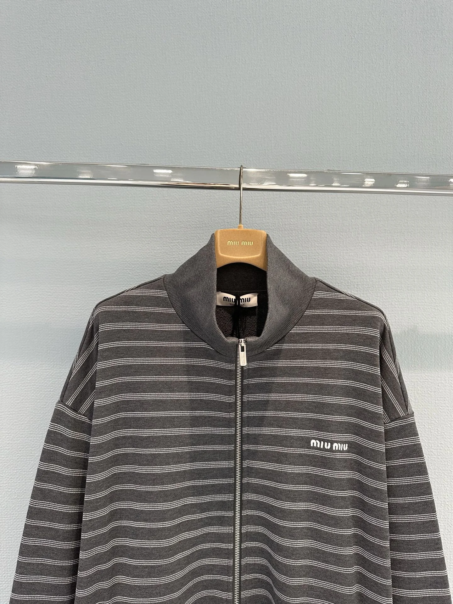 MIU MIU Jackets Grey S-L C05202609060643 - Image 2