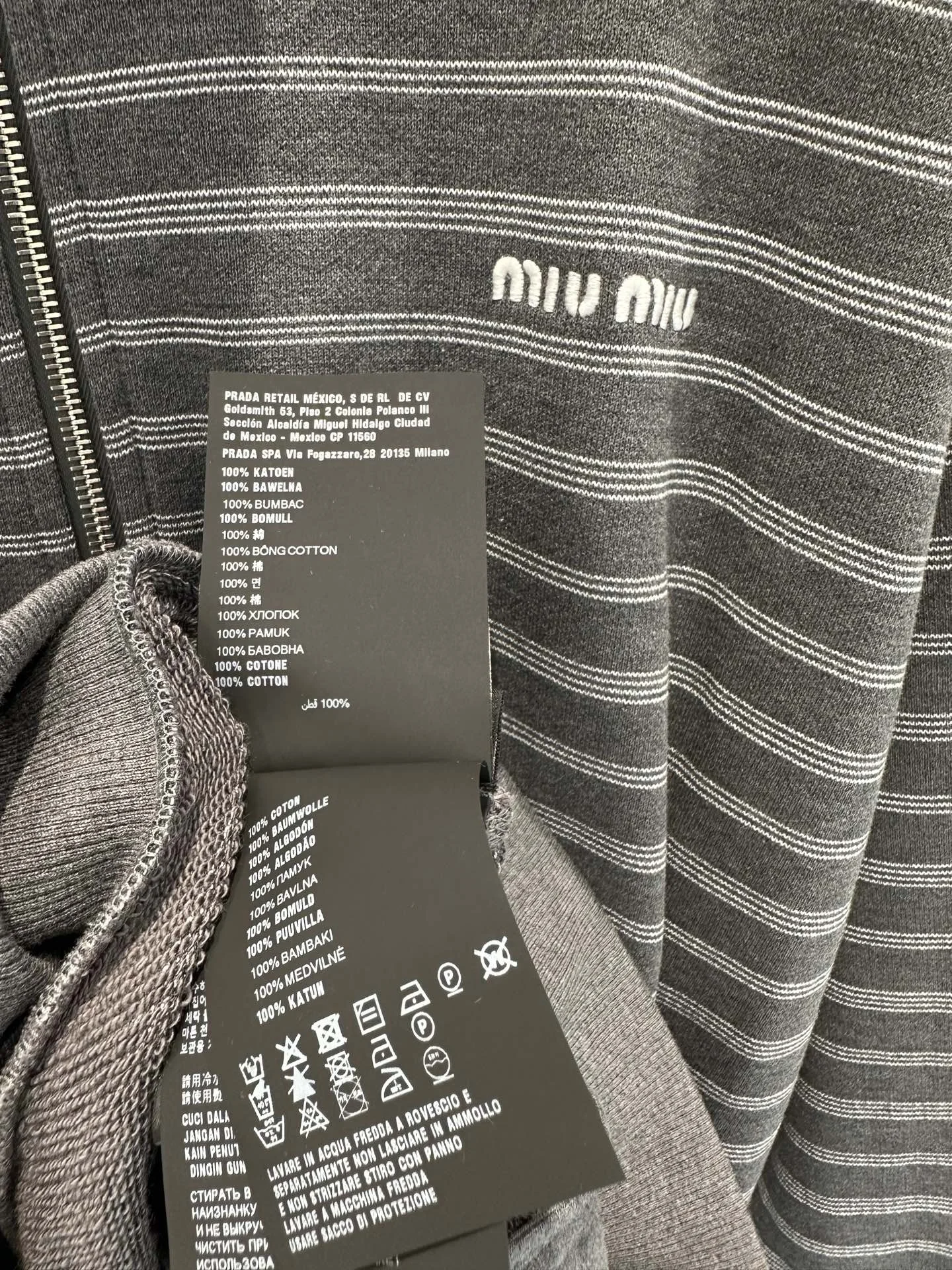 MIU MIU Jackets Grey S-L C05202609060643 - Image 9