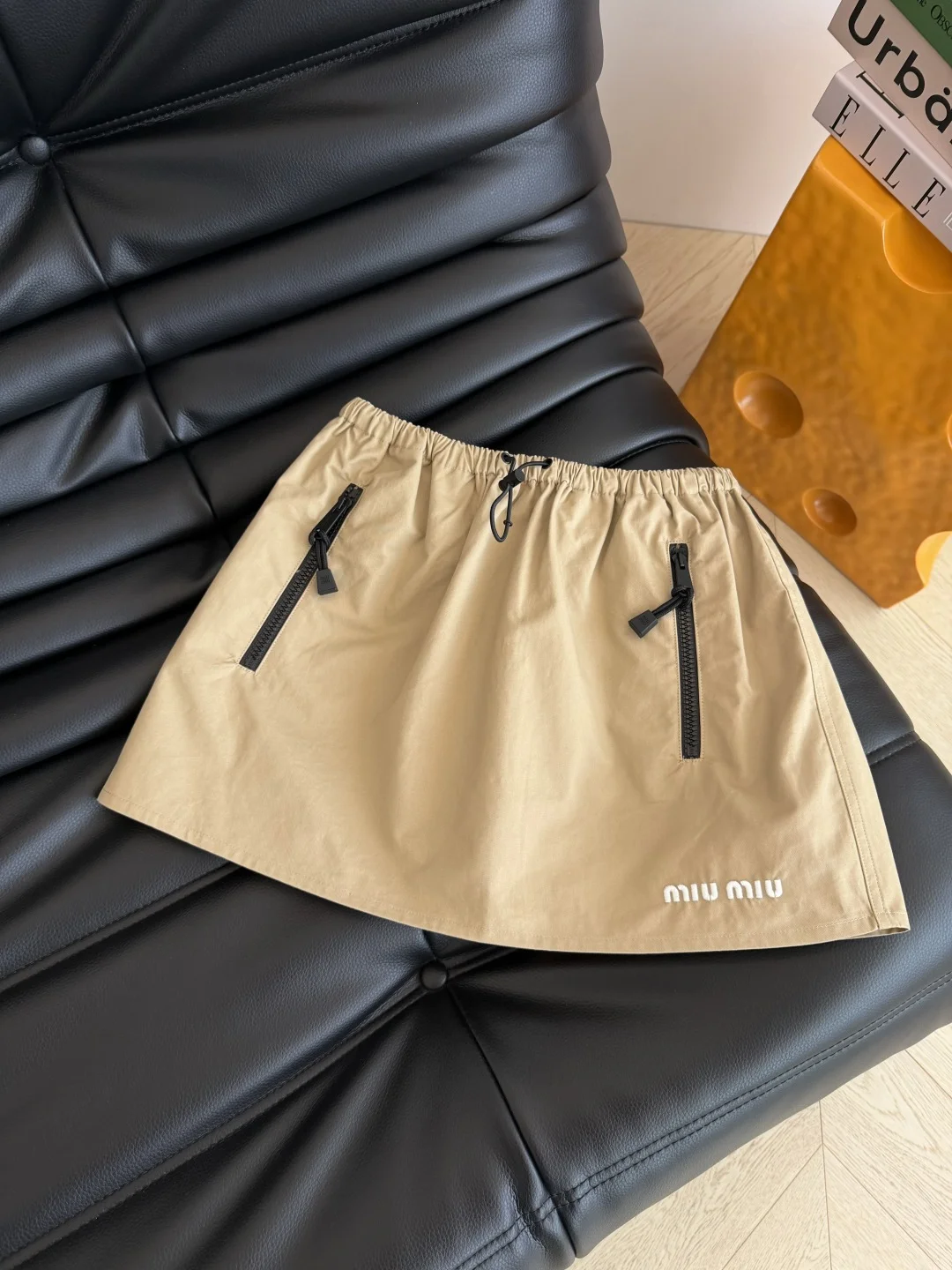 MIU MIU Jackets Khaki-Black S-L B75202609061728 - Image 6