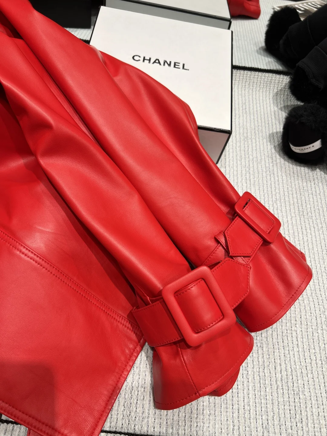 MIU MIU Jackets Leather Red S-XL I00202609060333 - Image 6