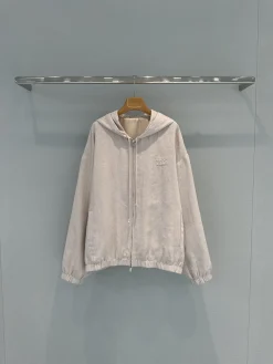 MIU MIU Jackets Linen Beige S-L C65202609063106