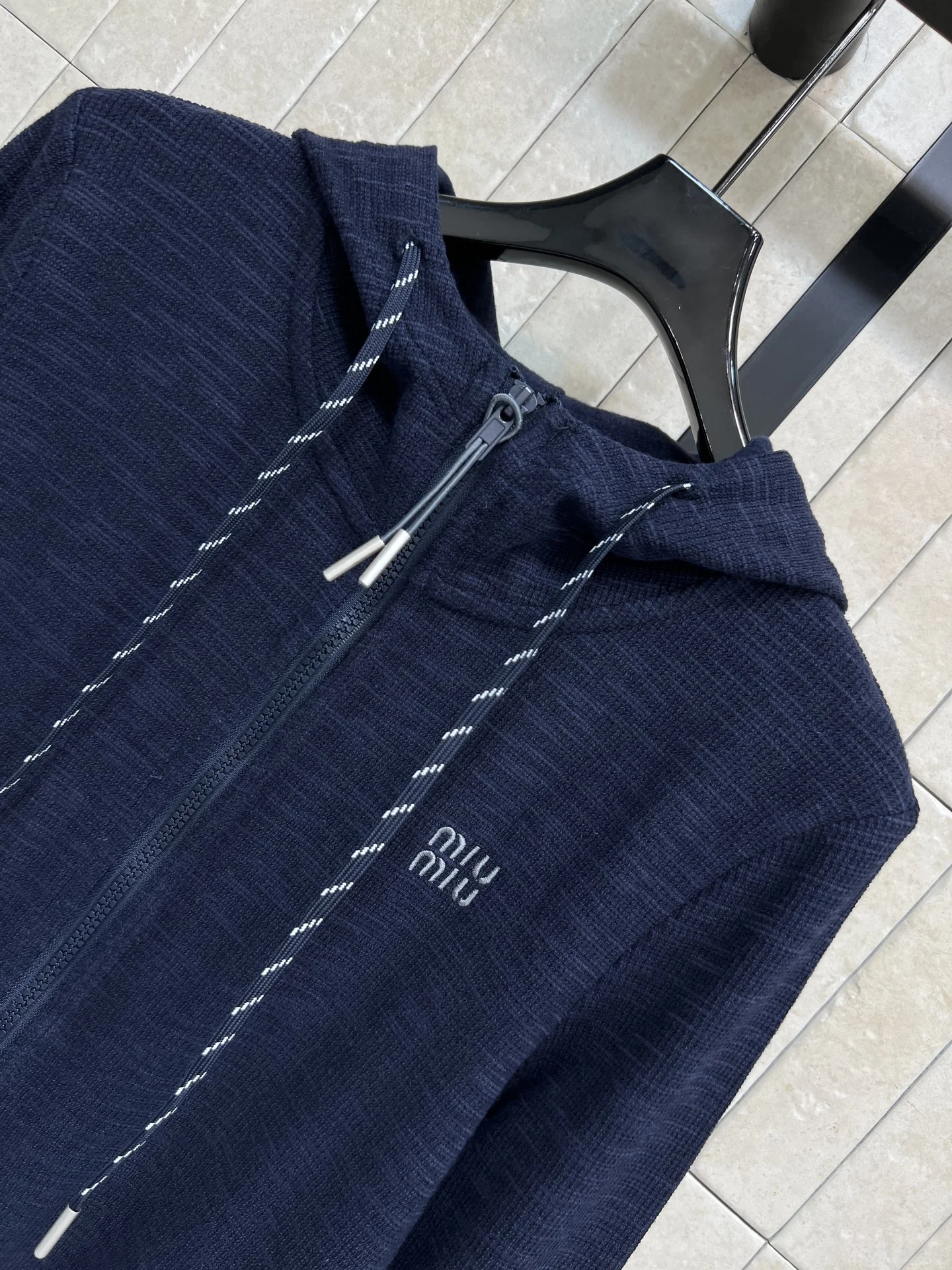 MIU MIU Jackets Navy Blue S-L A85202609062476 - Image 2