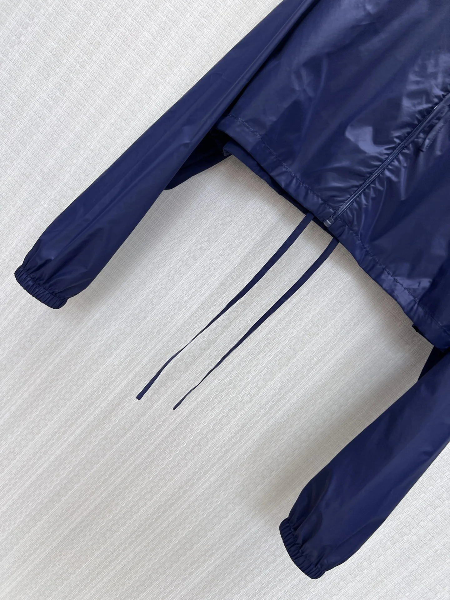MIU MIU Jackets Textured Fabric Blue 36-40 B55202609060729 - Image 7