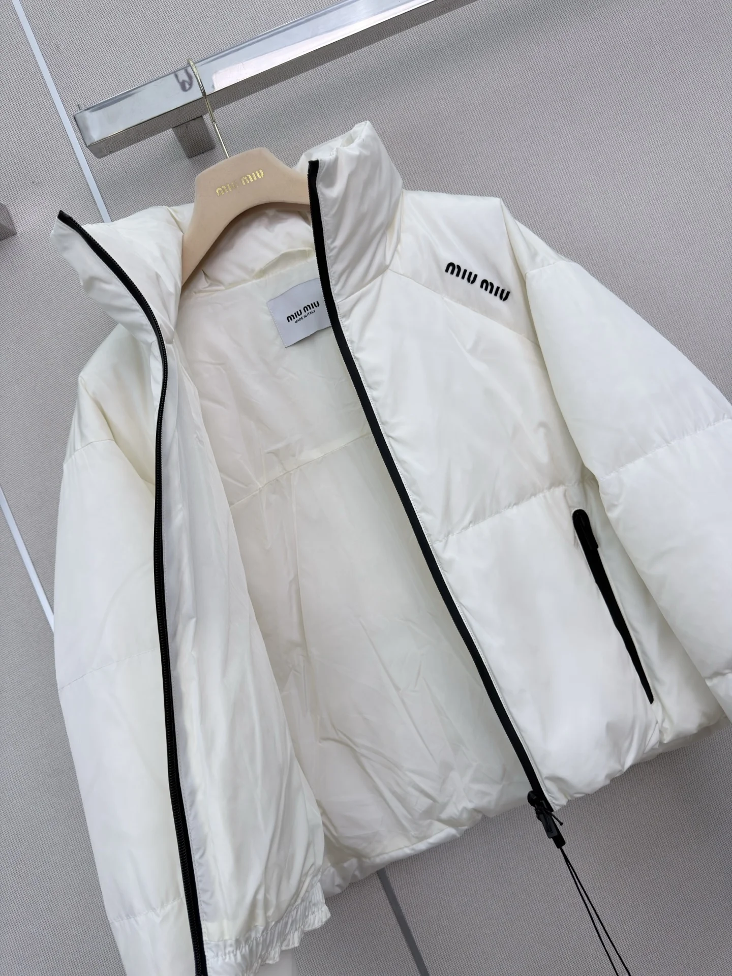 MIU MIU Jackets White-Black S-L E35202609061068 - Image 4