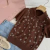 MIU MIU Polos Cashmere Brown-Silver S-L D05202609061054