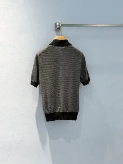 Alternative view of MIU MIU Polos Cashmere Silk Gray-White S-L C00202609062288