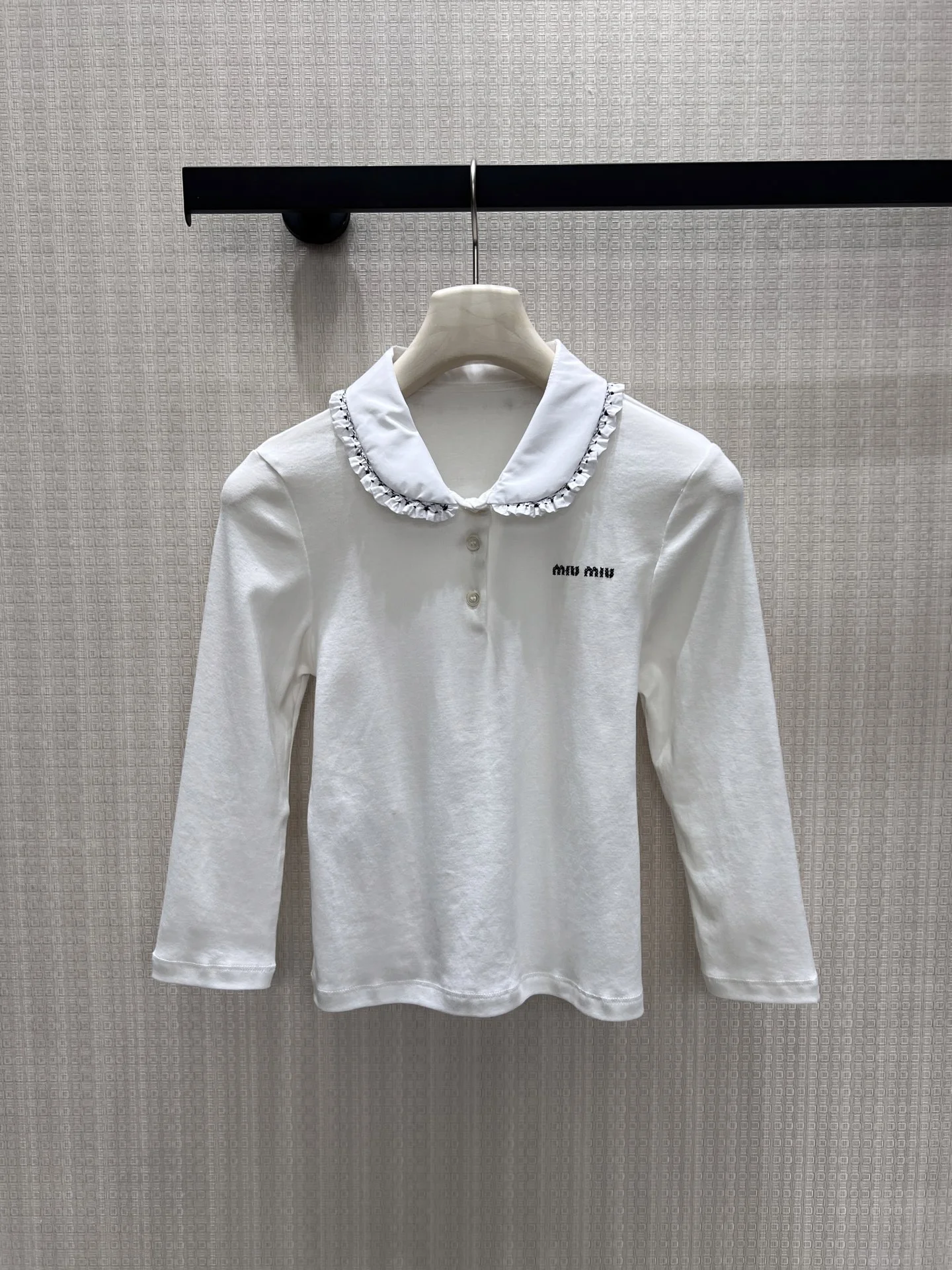MIU MIU Polos White-Black 36-40 B55202609062558