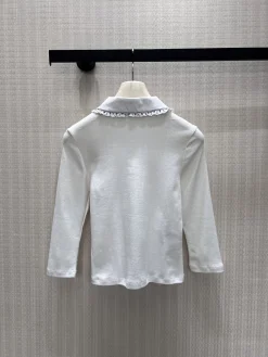 Alternative view of MIU MIU Polos White-Black 36-40 B55202609062558