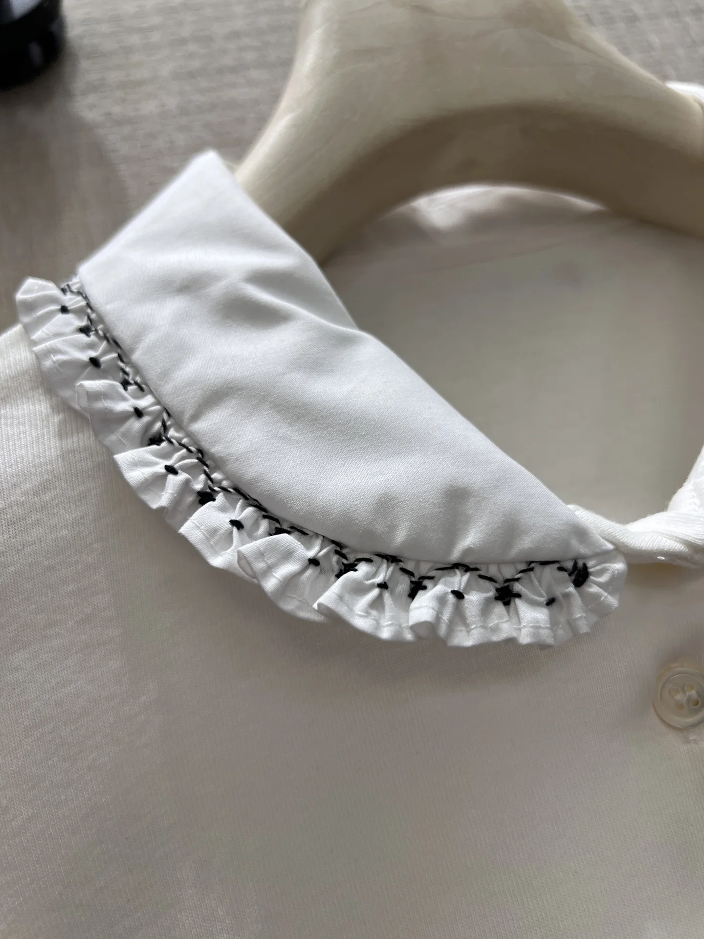 MIU MIU Polos White-Black 36-40 B55202609062558 - Image 6