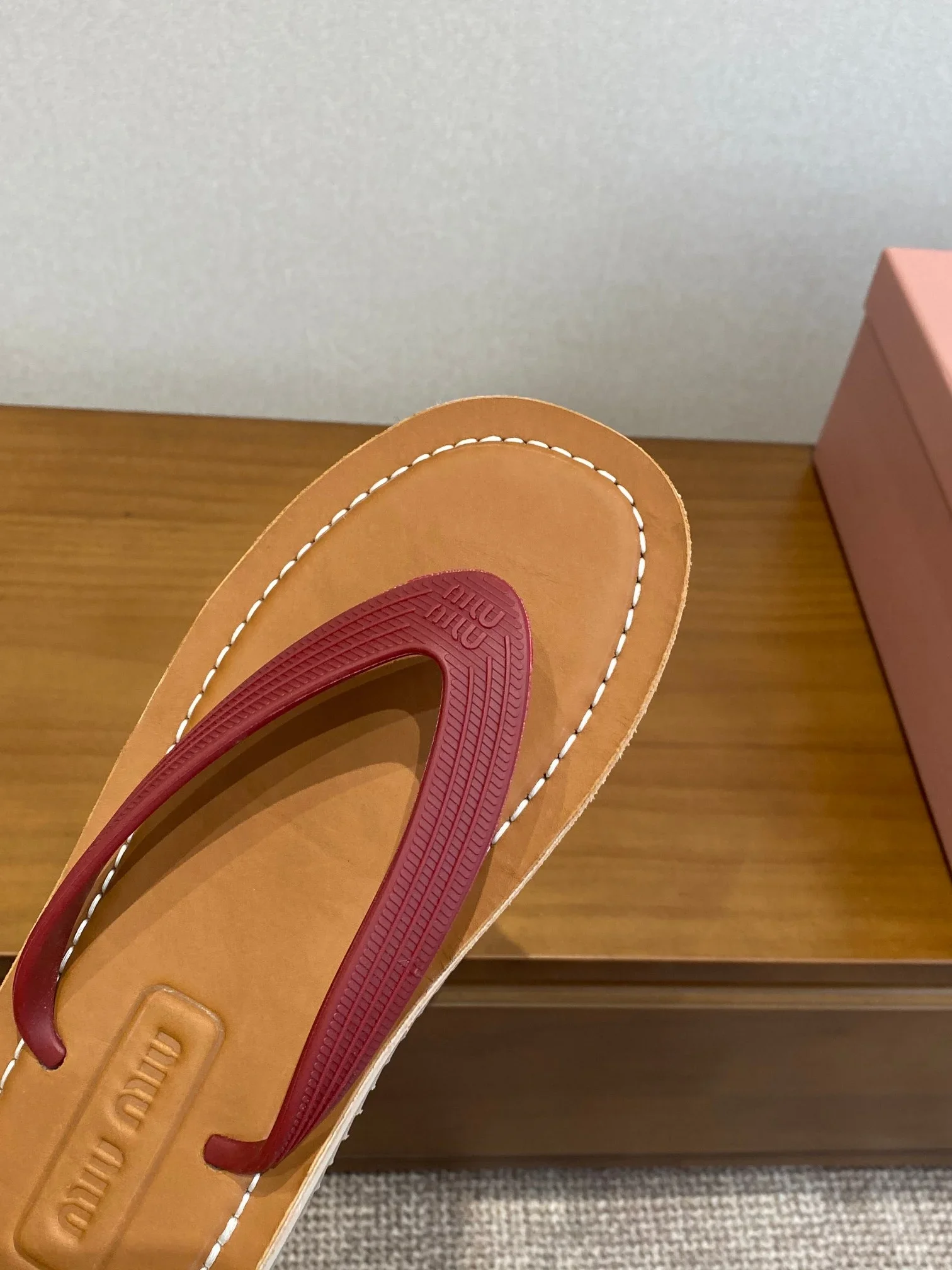 MIU MIU Sandals Brown-Red EU35-40 B00202609112027 - Image 8