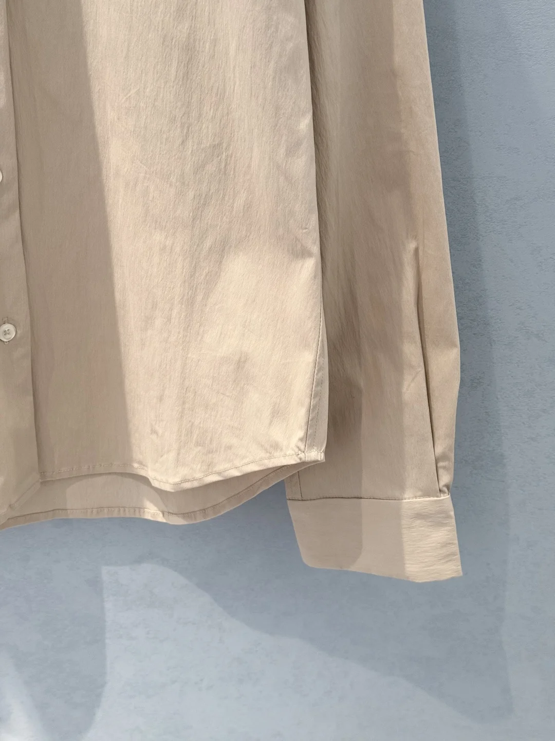 MIU MIU Shirts Cotton Blend Beige-Black S-M-L B70202609060369 - Image 7