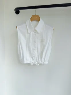 Alternative view of MIU MIU Shirts Cotton White S-L B60202609062858