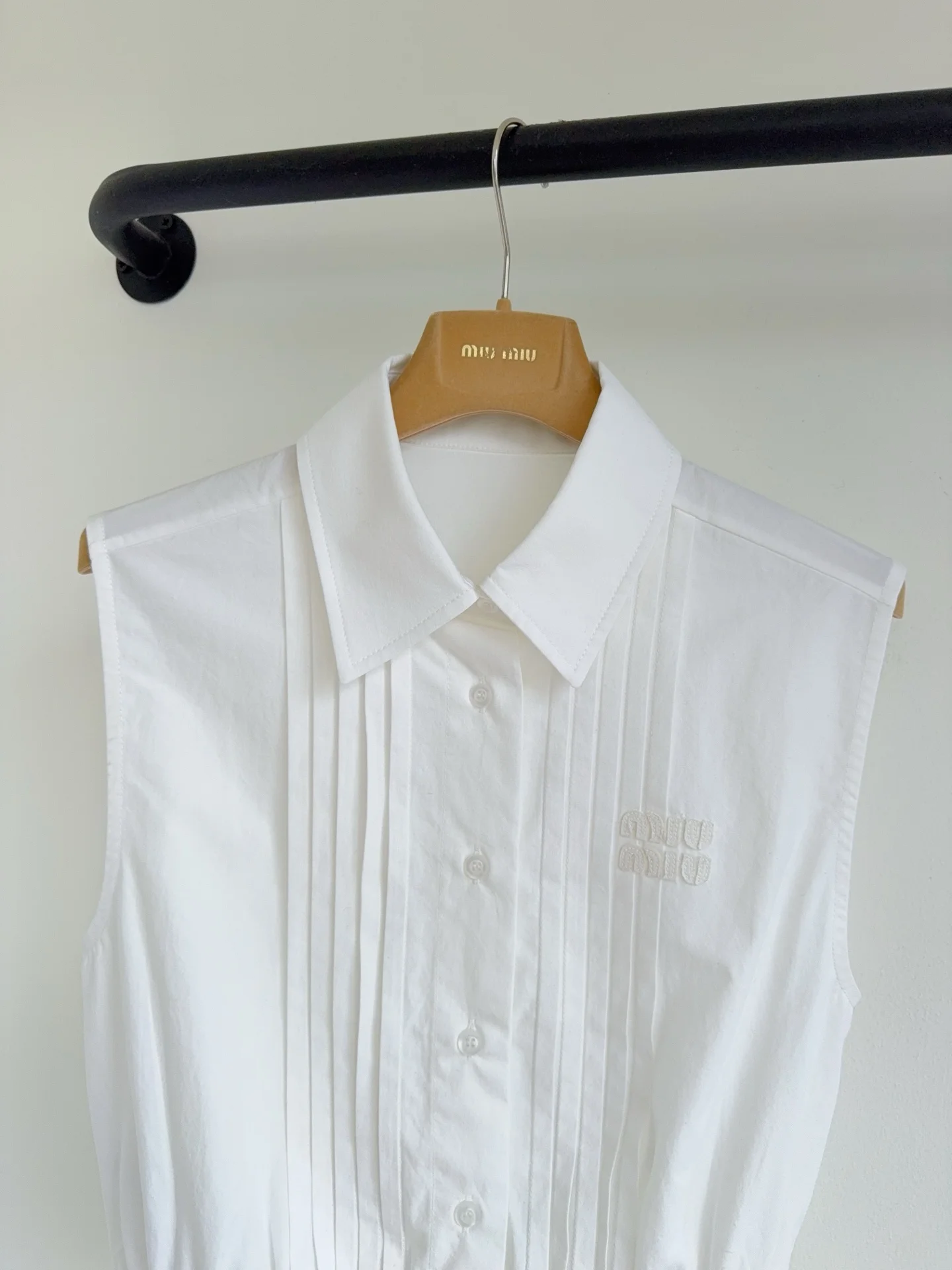 MIU MIU Shirts Cotton White S-L B60202609062858 - Image 3