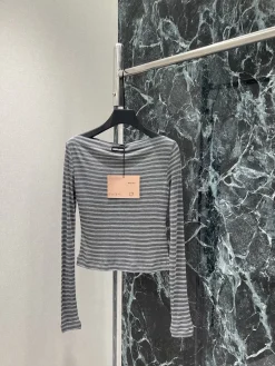 MIU MIU Shirts Grey S-L A80202609061643
