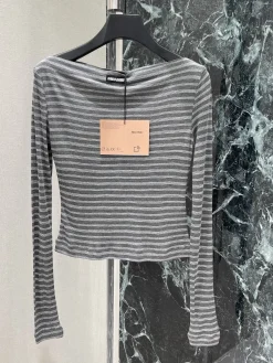 Alternative view of MIU MIU Shirts Grey S-L A80202609061643